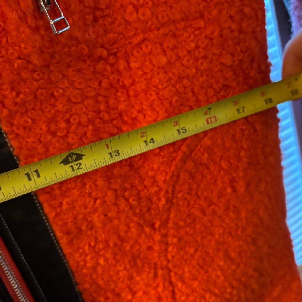 STAUD oversized Sherpa colorful women’s jacket XS. - Picture 6 of 9